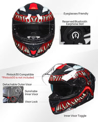 ILM soft cheek pads and washable liners for comfortable daily wear