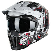 ILM Z302 open-face helmet front cover shows versatile styling for city riding.