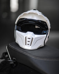 Urban riding setup with ILM Z302 open-face helmet