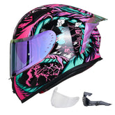 ILM Z501 clear visor for crystal-clear road visibility and all-day riding comfort.
