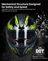 ILM Z501 pinlock-compatible visors for anti-fog visibility on rides