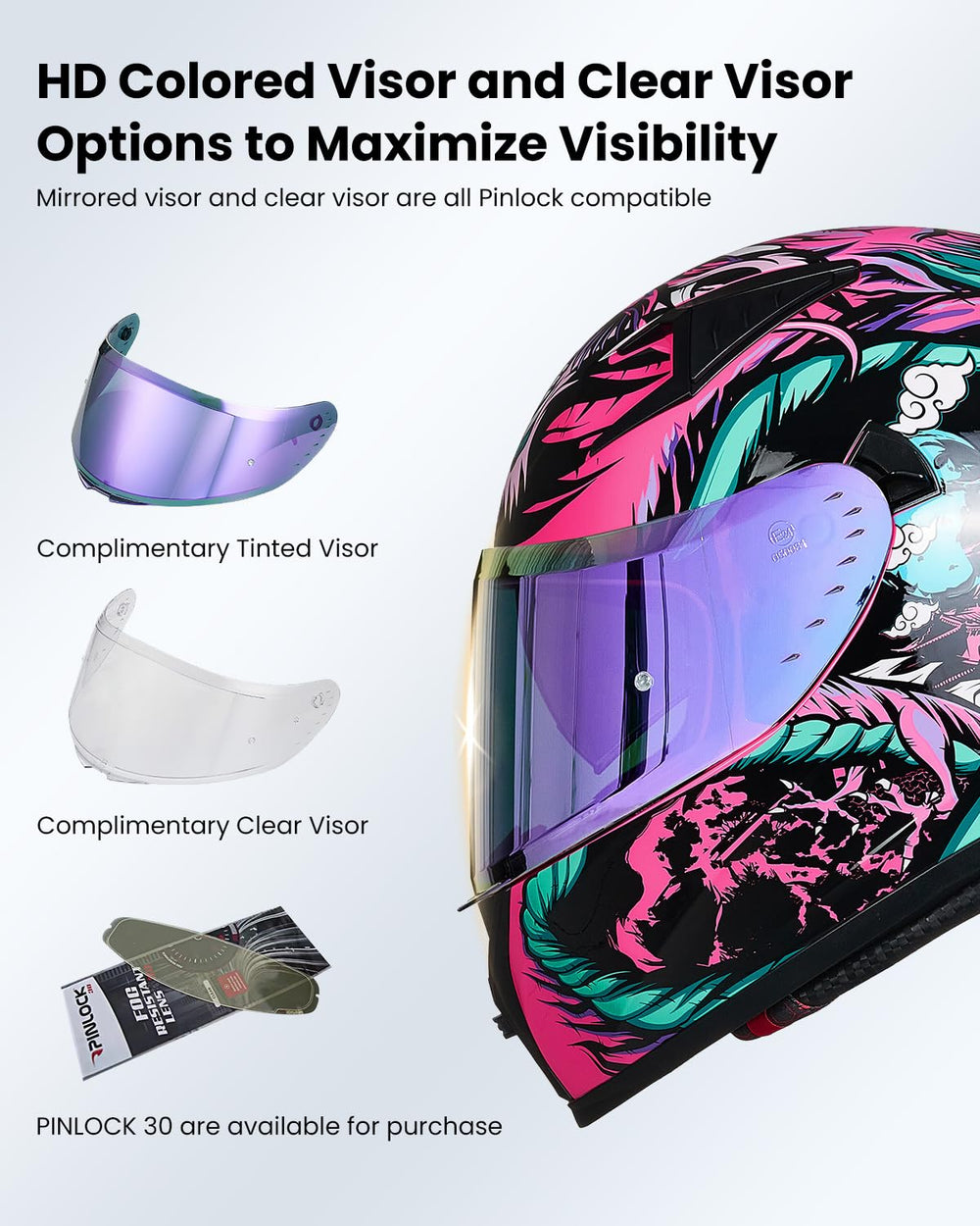 ILM Z501 tinted fins offer stylish shade and reduced sun exposure.