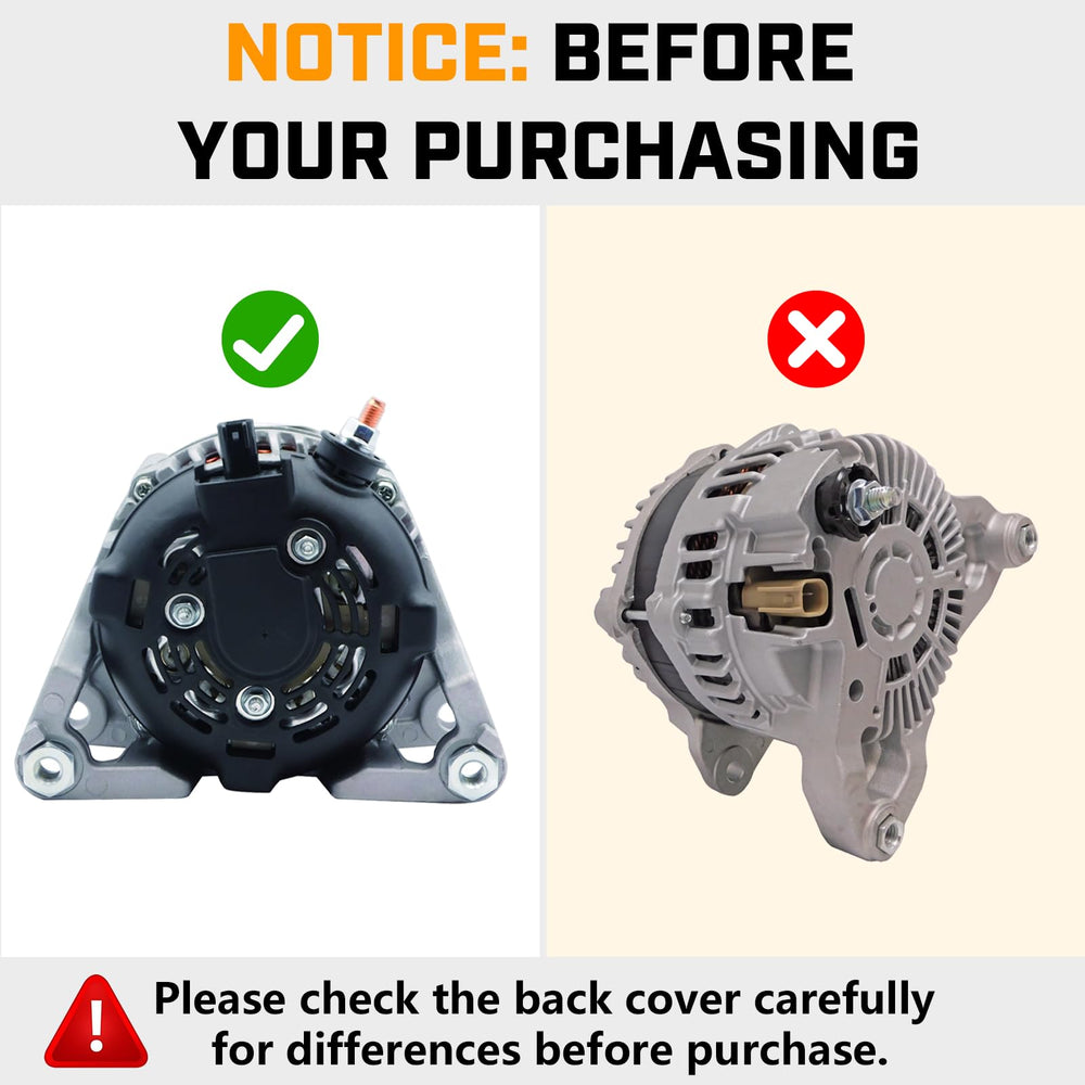 Ilonpa 160AMP alternator label highlights key specs and compatibility for quick checks