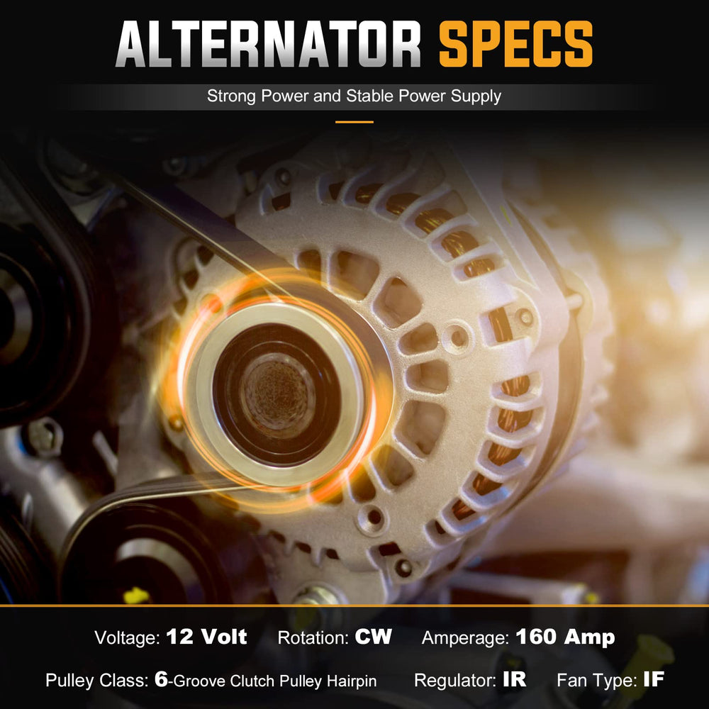 ILONPA 3.6L alternator for Dodge Grand Caravan steady power on trips