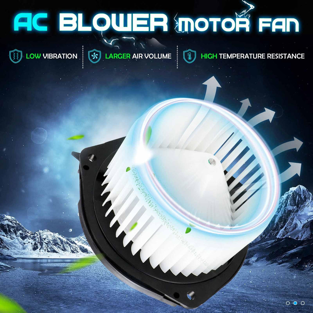 ILONPA blower motor fan close-up material detail highlights premium construction.