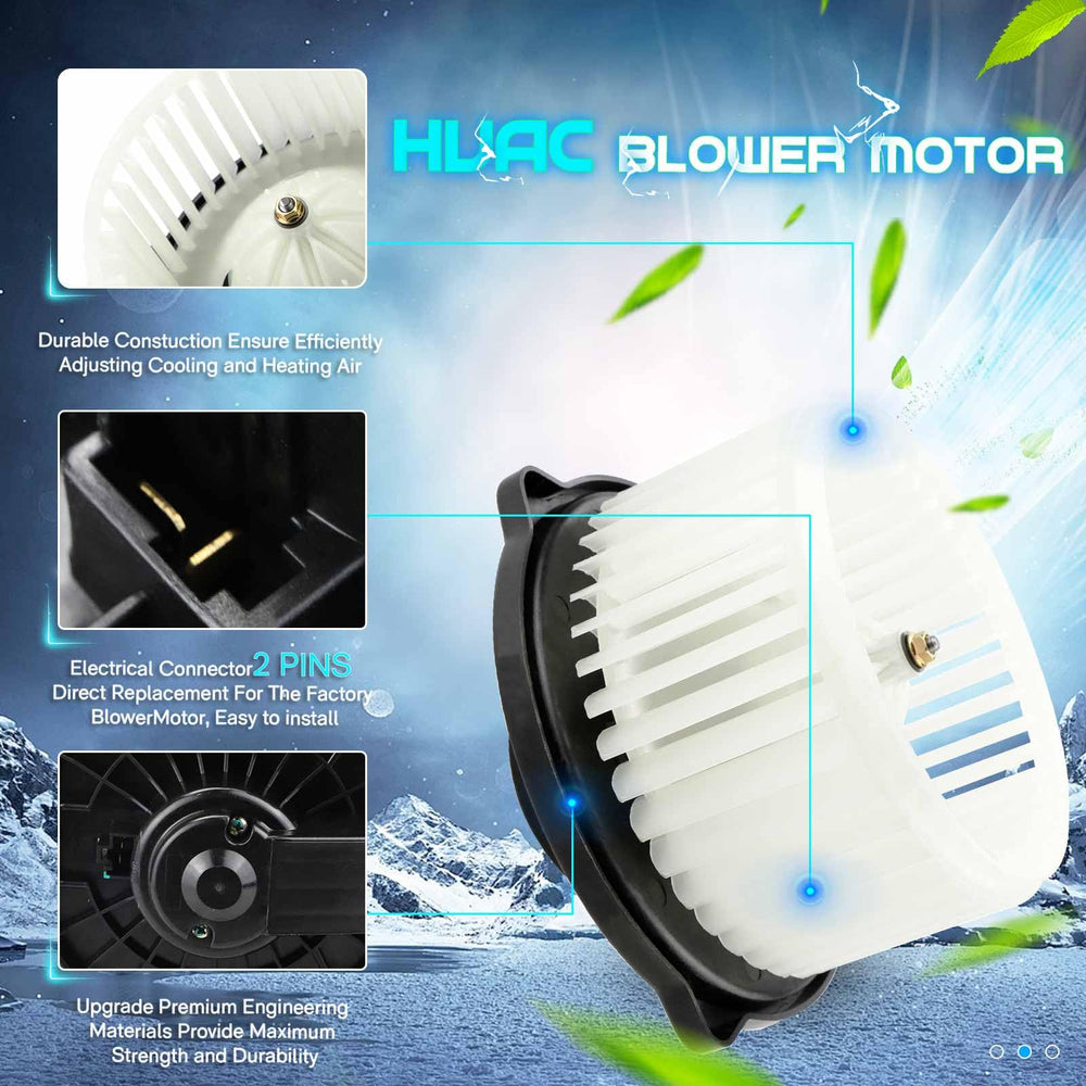 ILONPA installation-ready blower motor fan for quick replacement.