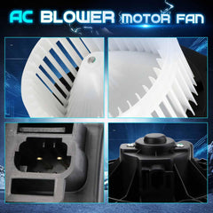 ILONPA blower motor fan vehicle fitment listing confirms compatible models.