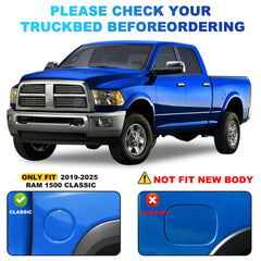 ILONPA Dodge Ram fitment close-up shows secure alignment