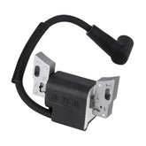 ILONPA ignition coil closeup with durable housing for Briggs & Stratton engines.