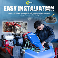 ILONPA installation and break-in guide for proper clutch seating.