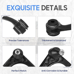 ILONPA upper control arm with steering alignment feature for precise handling.