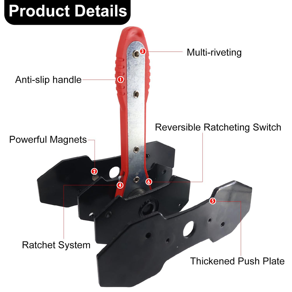 IMAANIIE brake pad spreader plates maintaining even pressure.