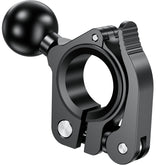 BRCOVAN 1'' Ball Handlebar Mount Base, Aluminum, Tool-Less Install, Fits 0.5–1.26'' Bars