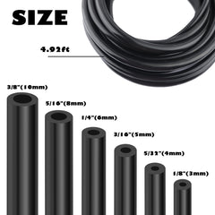 OFBand silicone vacuum hose 5-32in ID flexible routing in tight engine spaces