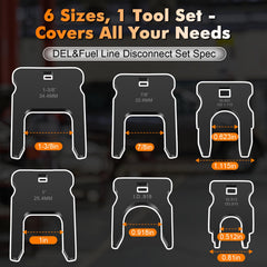Feekoon DEF disconnect tool close-up on 34-4mm size for precise DEF line fitting.