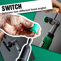 BATOCA S6 Mini Cordless Polisher for Car Detailing | 2x2.0Ah Batteries, Dual Action Heads, 4200-21000 RPM