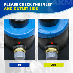 AKM Spotless Water System for Car Wash – Pre-Filled DI Resin & Bypass