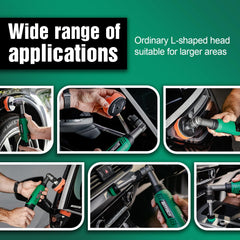 BATOCA S6 Mini Cordless Polisher for Car Detailing | 2x2.0Ah Batteries, Dual Action Heads, 4200-21000 RPM