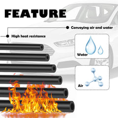 OFBand silicone vacuum hose 5-16in ID medium-volume air/water paths with strong seal