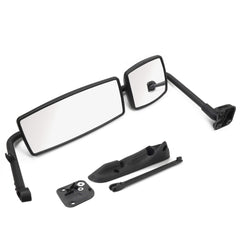 CPOWACE Door Mirror with Arm Black Fit for International 4300 4400 7400 7600 8500 8600 (right side)