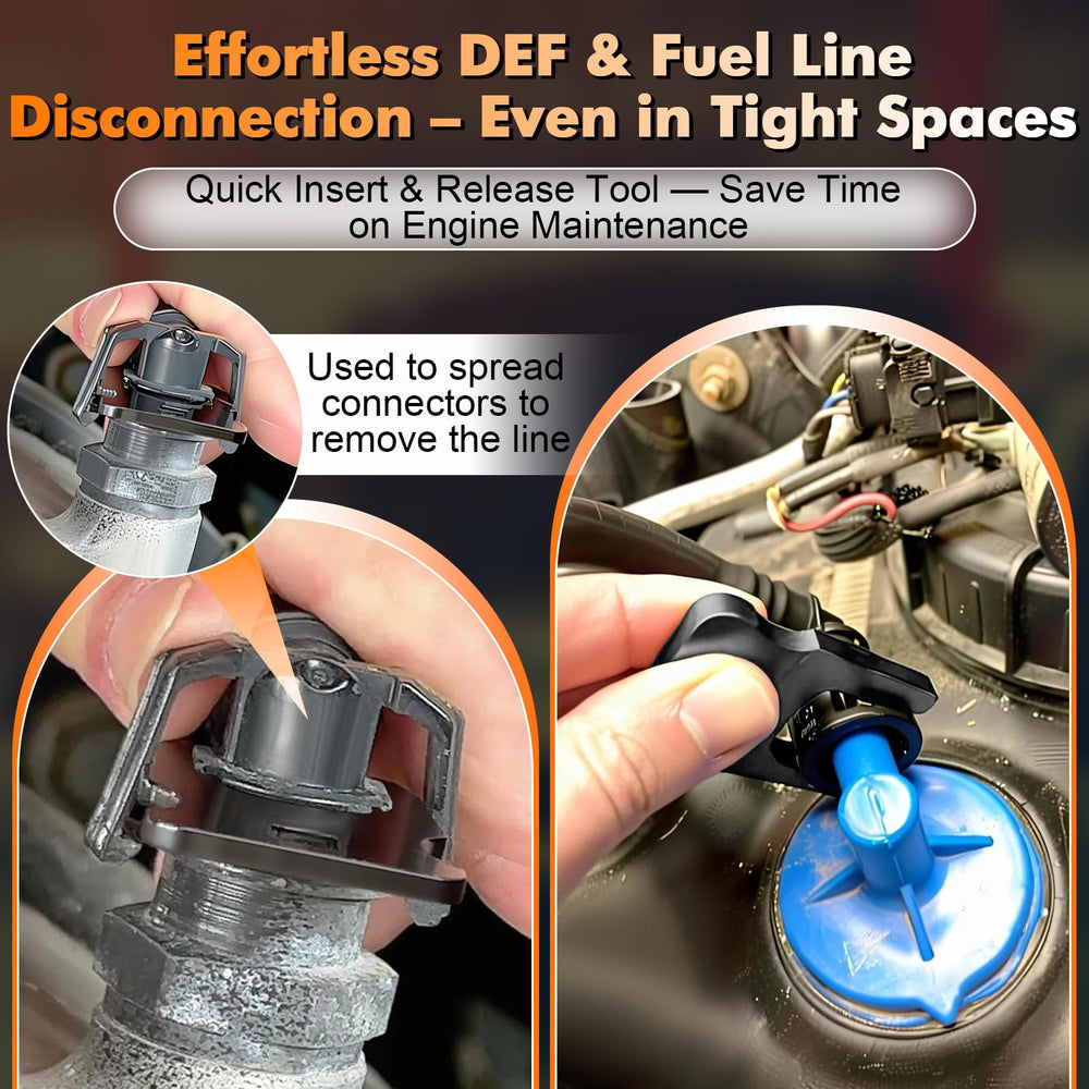 Feekoon DEF disconnect tool set highlights six sizes for versatile use.