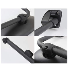 CPOWACE Door Mirror with Arm Black Fit for International 4300 4400 7400 7600 8500 8600 (right side)