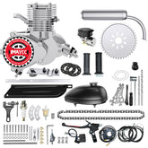 IMAYCC 100cc engine kit installation demonstrates easy setup for extended rides.
