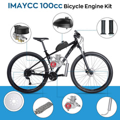 IMAYCC bike compatibility 26-28in emphasizes versatile fit for mountain and cruiser styles.
