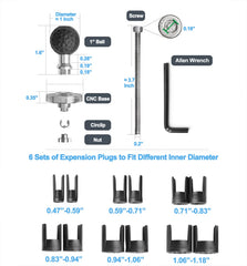 iMESTOU dual joints offering 360-degree rotation for landscape or portrait