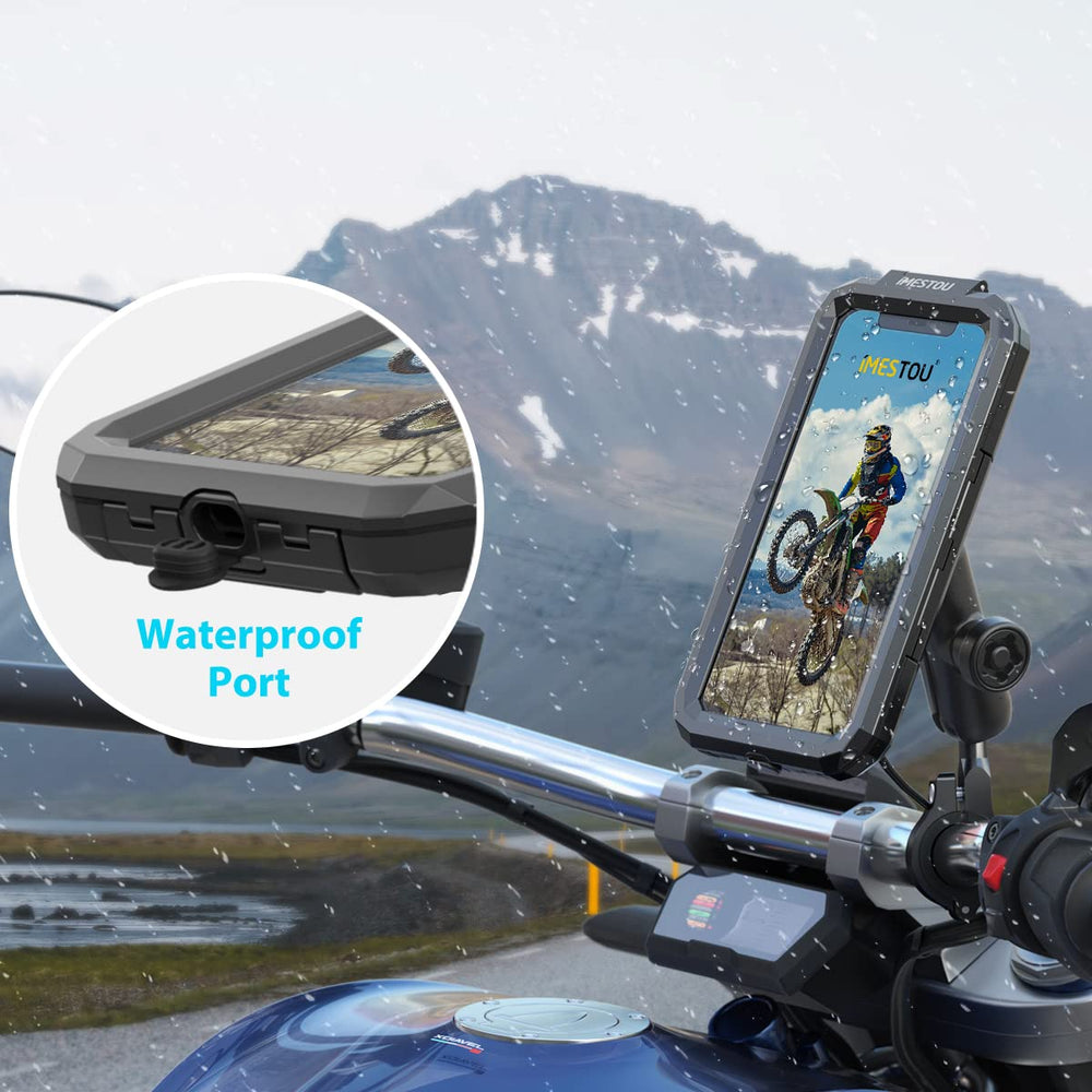iMESTOU aluminium clamping base delivering sturdy hold on handlebars