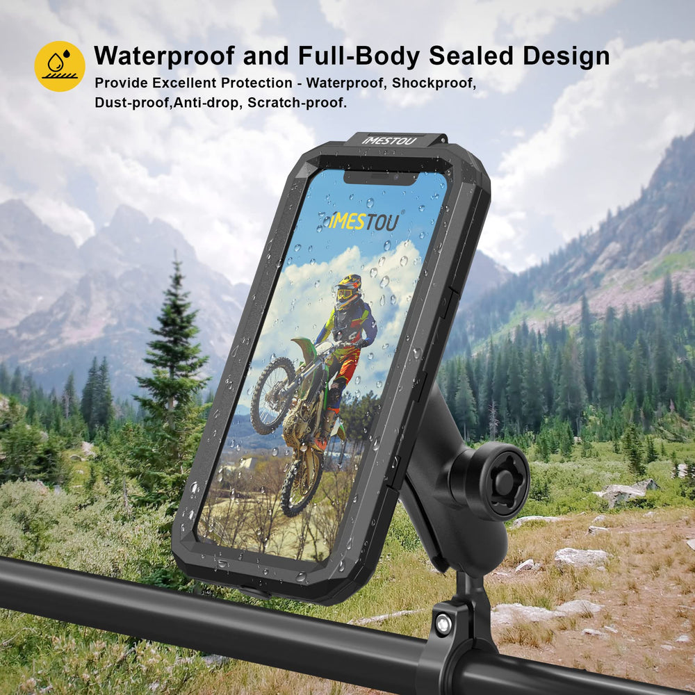 iMESTOU handlebar fit range for 22mm, 25mm, and 32mm bars