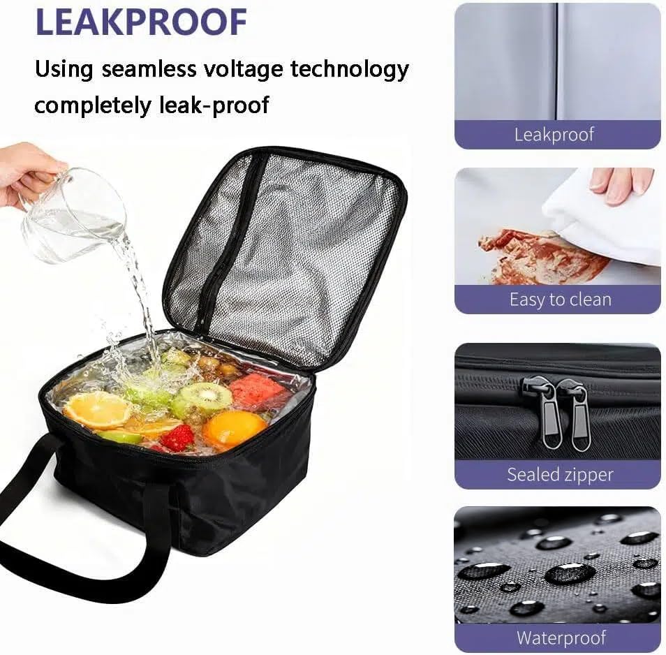 IMETAPLUS frunk cooler organizer hidden pocket securely stores keys and small essentials.