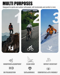immoono easy-care gear: wipe-clean goggles and machine-wash balaclava