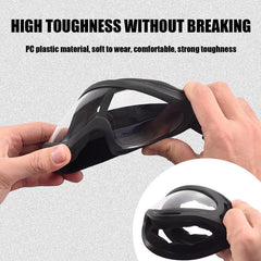 Immoono goggles elastic head strap for stable, adjustable fit.