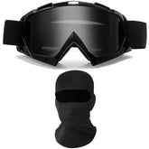 Immoono motorcycle goggles with face mask offering wind and dust protection during riding.