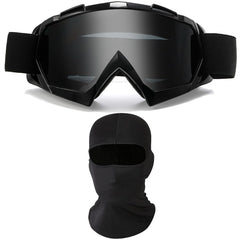 Immoono motorcycle goggles with face mask offering wind and dust protection during riding.