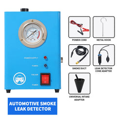 IMSTMTER automotive smoke detector in air mode supports quick leak checks.