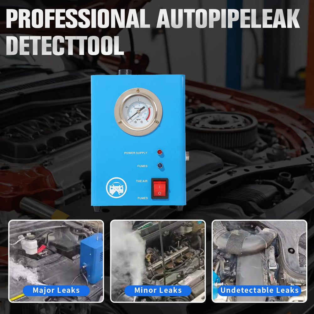 IMSTMTER automotive smoke detector in smoke mode locates exact leak points.