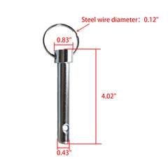 imUfer retaining pin compatible with Blue Ox tow bars