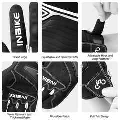 INBIKE adjustable cuff with Hook&Loop for a secure fit