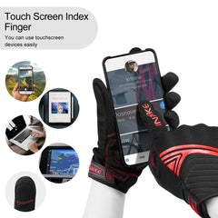 INBIKE gloves microfiber palm area for enhanced control and durability.