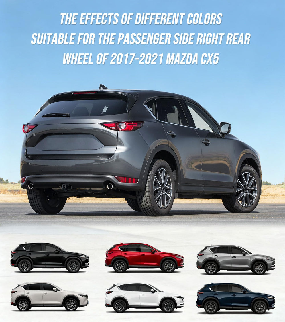INCEPRIPARI CX-5 2019 passenger-side rear fender trim, textured black finish