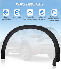 INCEPRIPARI protective wheel arch fender trim in use on CX-5
