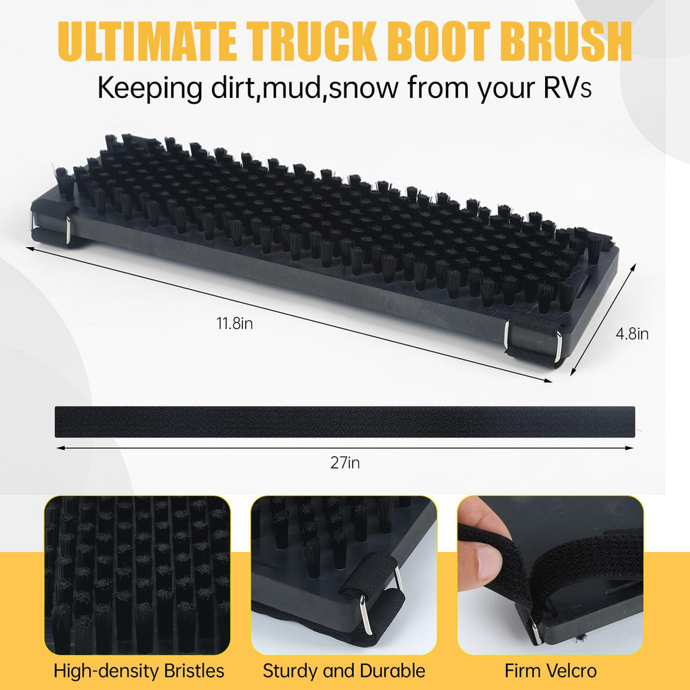 Indiedouker heavy-duty construction boot cleaner endures frequent outdoor use.