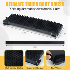 Indiedouker heavy-duty construction boot cleaner endures frequent outdoor use.