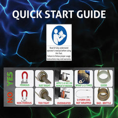 Induction Innovations MD99-650 coils deliver long life with hundreds of uses.