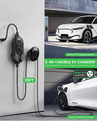 INFGO Charger includes CCID20 leakage protection for added electrical safety