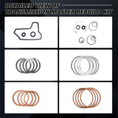 Complete accessories and hardware included for faster rebuild