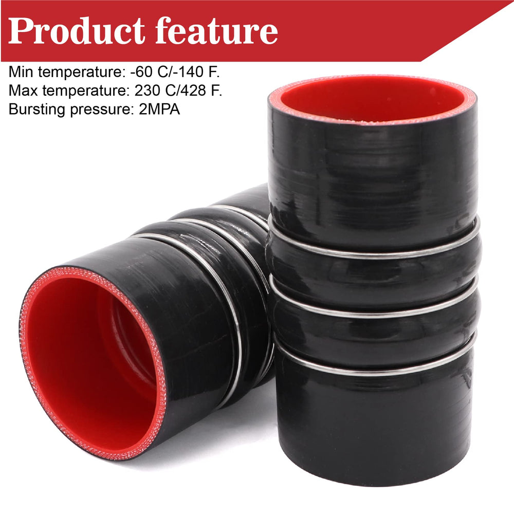 Ingoulut rubber hump 4-ply aramid reinforced CAC pipe for durable turbo piping