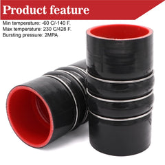 Ingoulut rubber hump 4-ply aramid reinforced CAC pipe for durable turbo piping